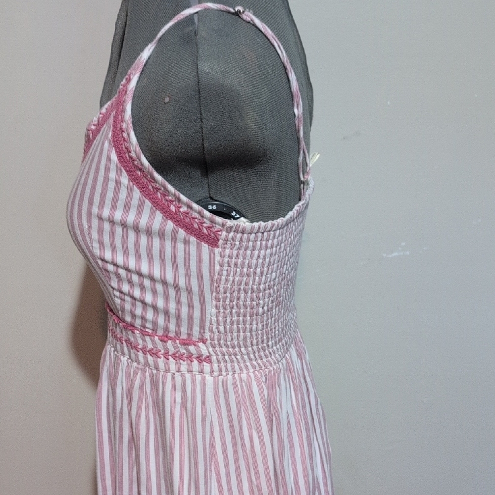 Japna White Smocked Dress - Picture 4 of 7